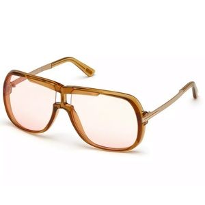 Tom Ford Caine Transparent Sunglasses